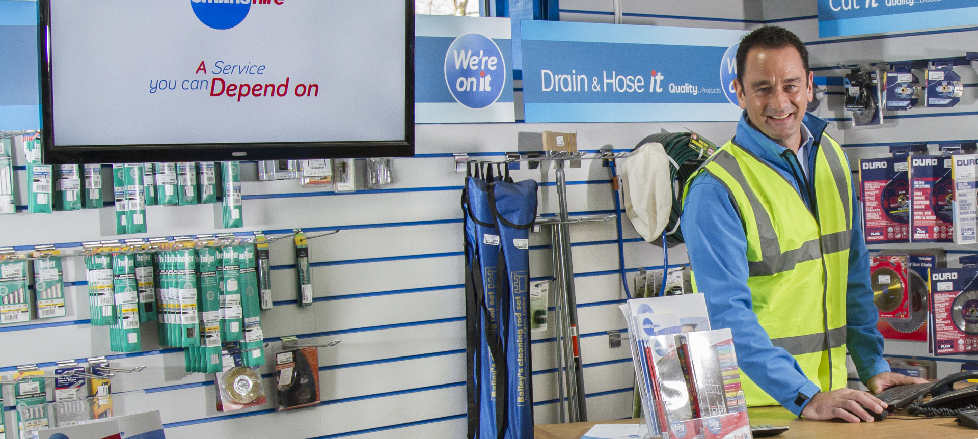 Smiths Hire Depot Banner
