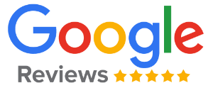 Google Reviews logo and stars
