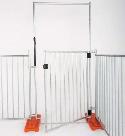 Pedestrian Gate For Temporary Fencing 1m c/w Post