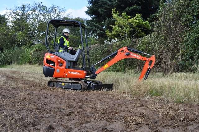 Kubota KX015-4 1.5t Mini Digger Hire