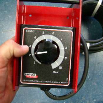 Remote Control for Site Welder