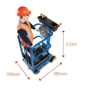 Pecolift 3.5m Low Level Access Platform Dimensions