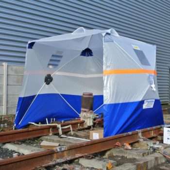 1.8m x 1.8m x 2.0m Weatherproof Work Shelter