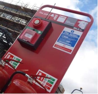 Radio Linked Fire Alarm Trolley