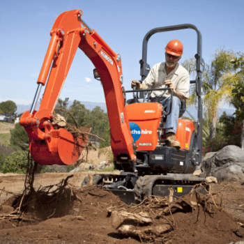 Kubota K008-3 Mini Digger
