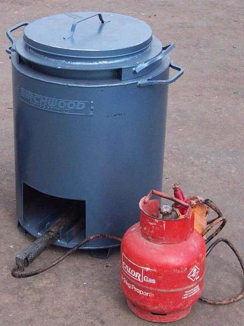 Large Tar Boiler c/w Burner