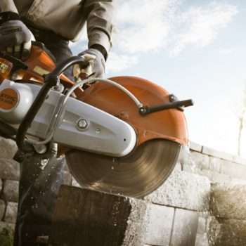 STIHL Cut Saw in action