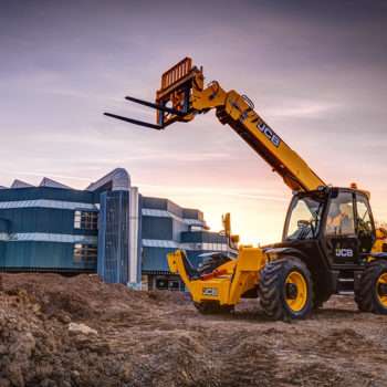 JCB 535-125 in use