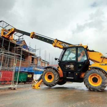 JCB 535-125 in use 2