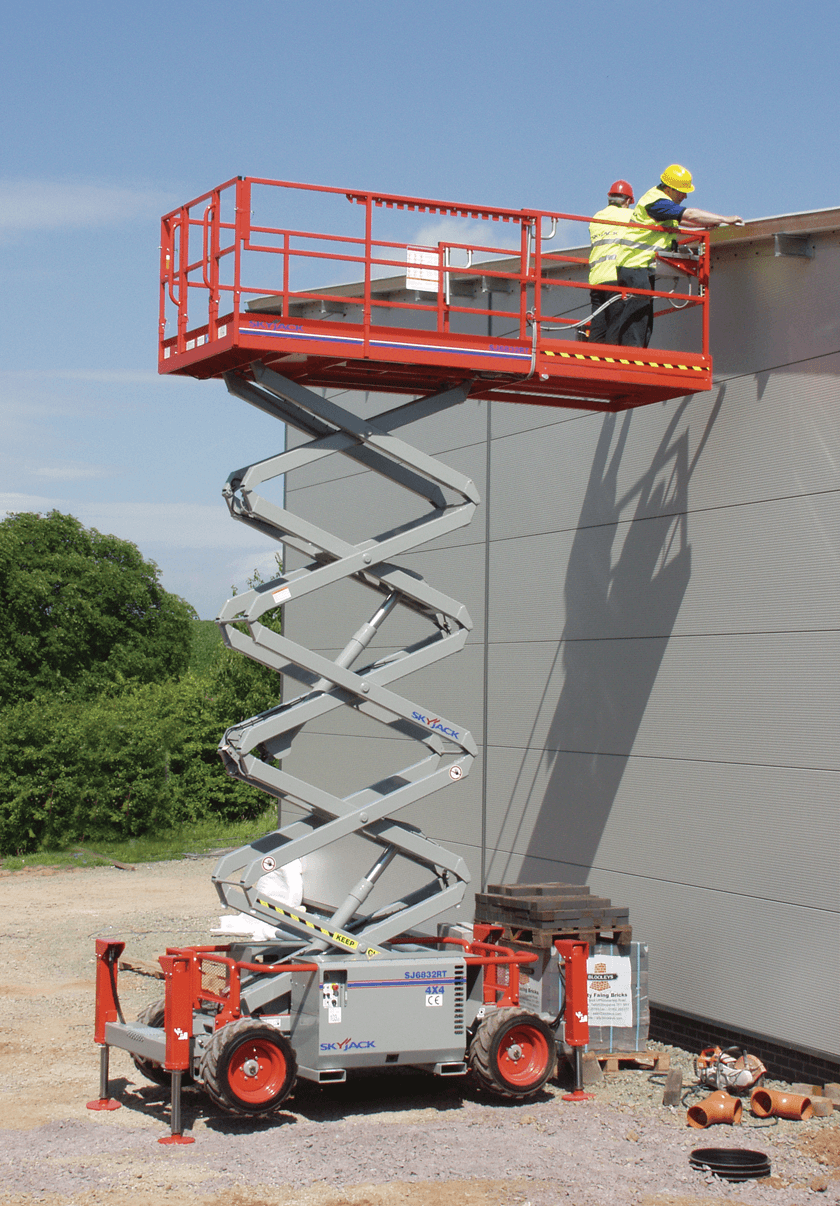 Skyjack SJ6832 RT 12m Scissor Lift (WH 11.8m)