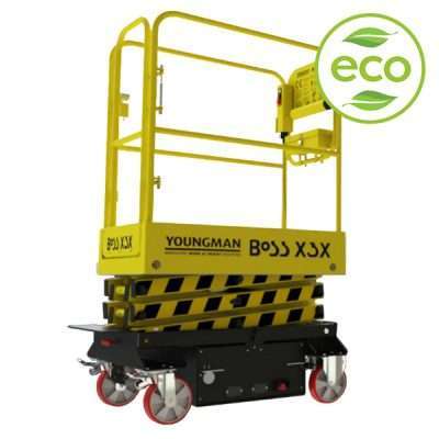 5.2m Push Around Scissor Lift - Youngman Boss X3X