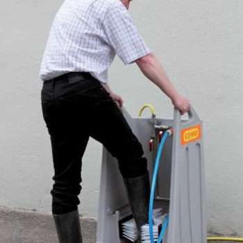 Boot Wash Station