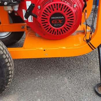 Green waste shredders