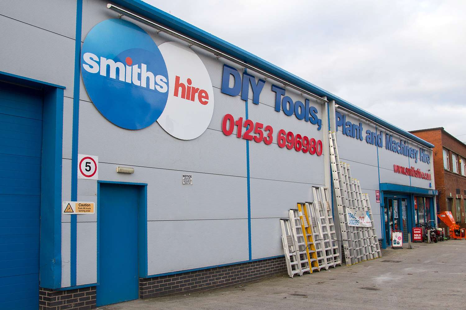 Smiths Hire Blackpool Clifton depot