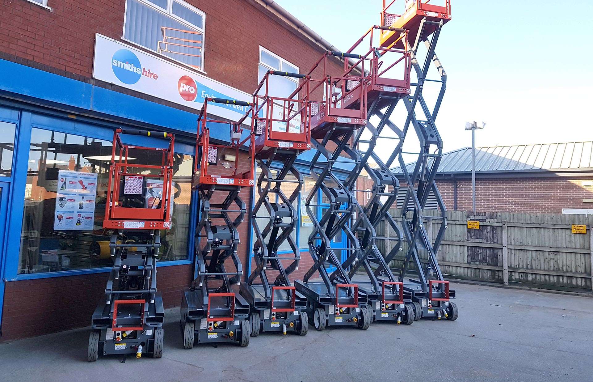 Smiths Hire Blackpool Whitegate depot