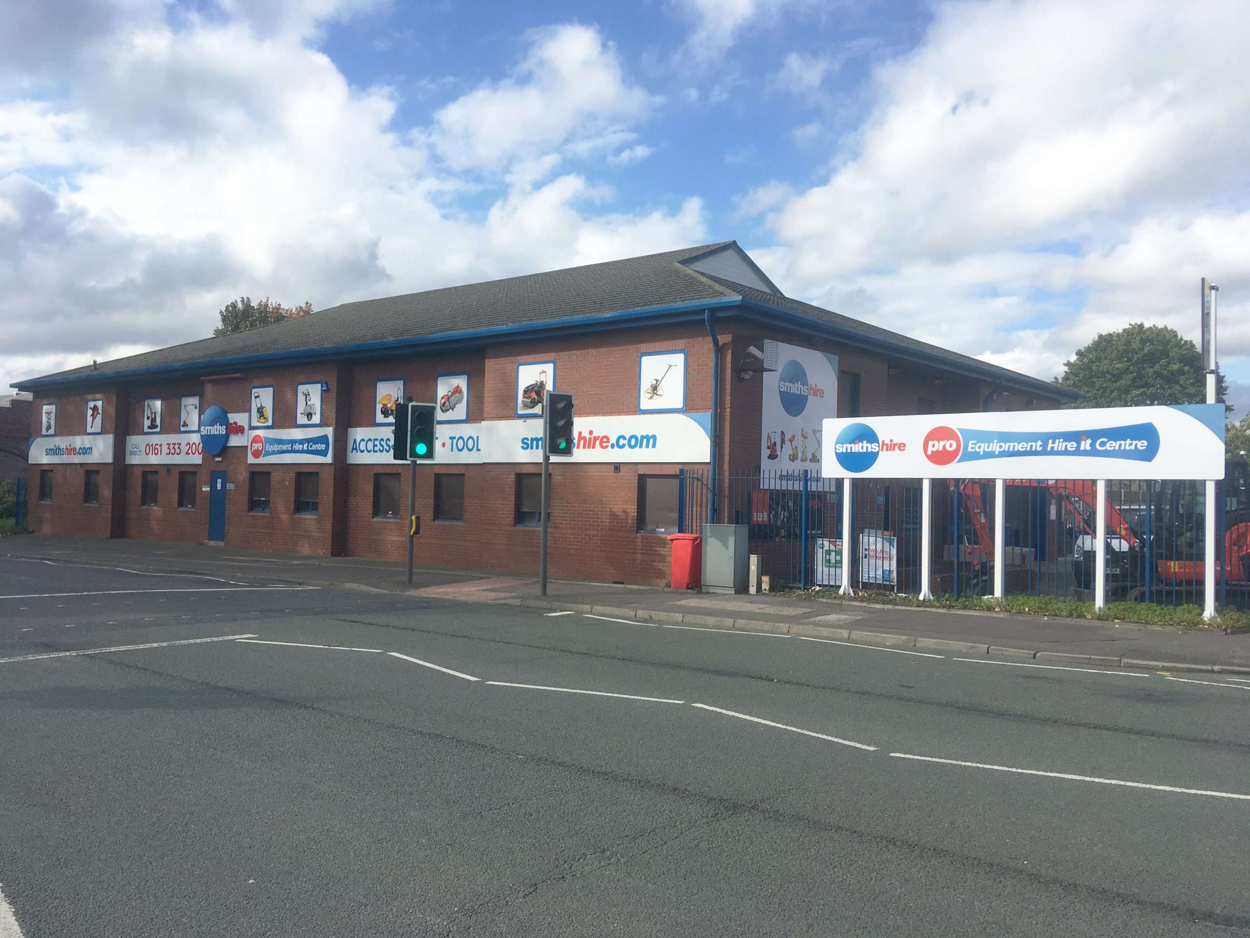 Smiths Hire Manchester depot