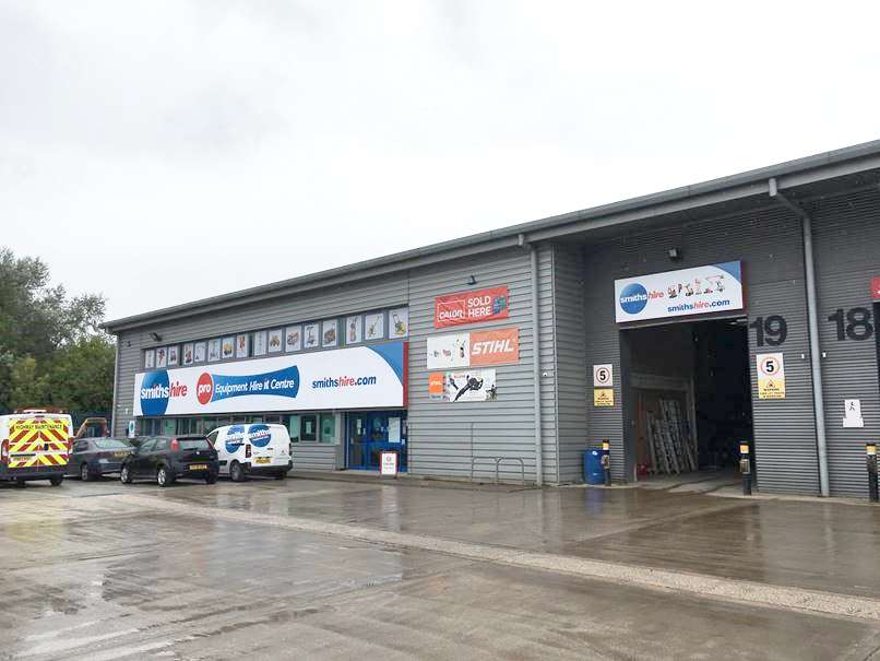 Smiths Hire Warrington depot