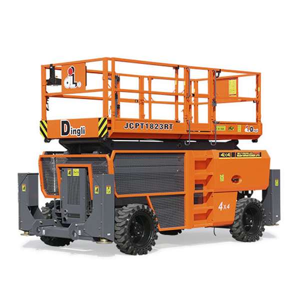 18m Rough Terrain Diesel Scissor Lift - Dingli JCPT1823RTB