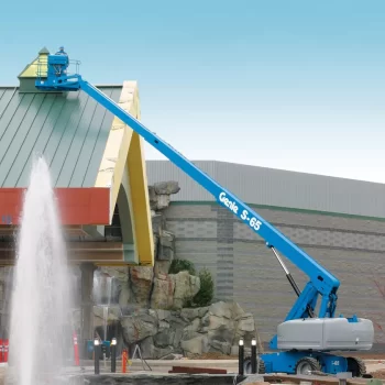 Genie S65 in use