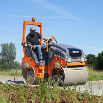 Tandem Ride-on Roller Hire