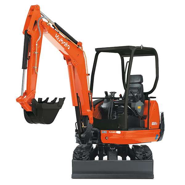2.6t Mini Digger / Excavator - Kubota KX61-3