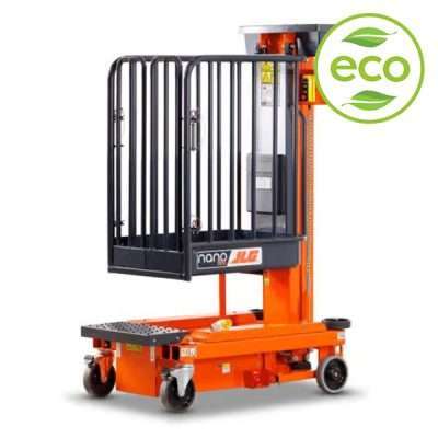 5.5m Low Level Electric Mast Lift - Nano 35