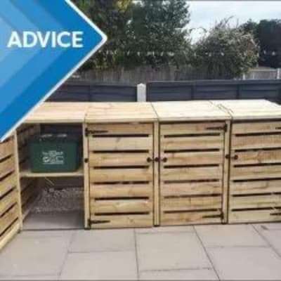 Wheelie Bin store