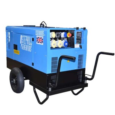 10.0kVA Silenced Diesel Generator (8.0kW Tool Rating)