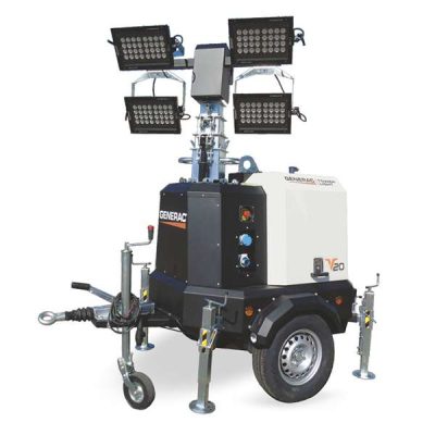8.5m Lighting Tower 5kva 4x320w LED