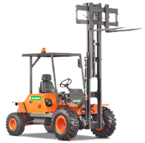 2.5m Rough Terrain Fork Lift Truck SWL 1.3t