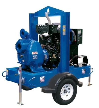 76mm (3") Self Priming Centrifugal Water Pump E/S