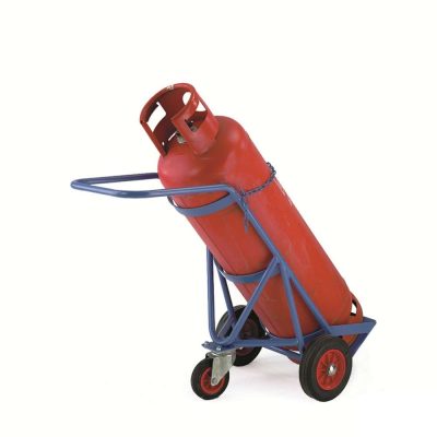 Single (47kg) Gas Bottle Trolley