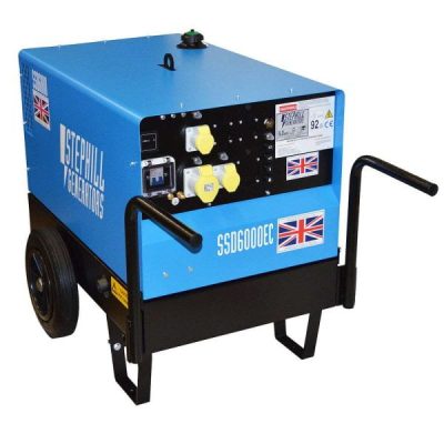 6.0kVA Silenced Diesel Generator (5.0kW Tool Rating)