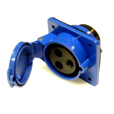 1.0m 63A plug to 32A Socket Armoured